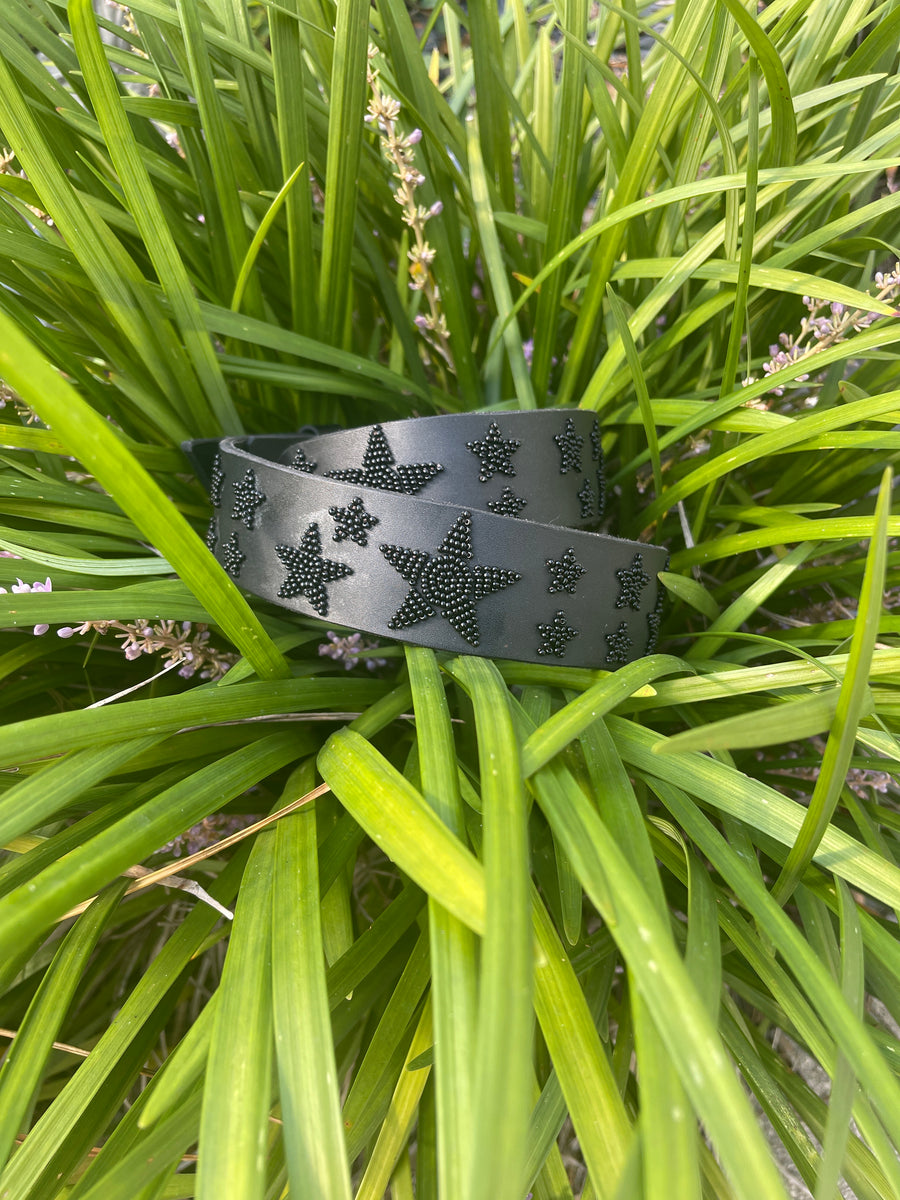 Morena Rosa Living サイドボーダー ブラトップ ブラック Black Stars Belt - Wide Width – The Kenyan Collection