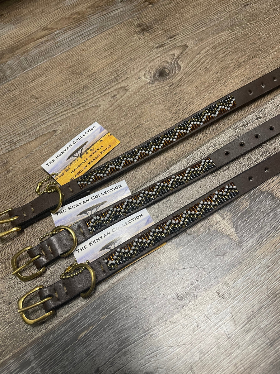 "Nairobi" Beaded Dog Collar The Kenyan Collection