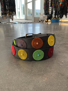 TKC Rainbow Disc Belt 1 1/2 Wide - Brass Buckle
