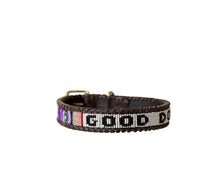 Load image into Gallery viewer, Good Dog" Posey Beaded Dog Collar