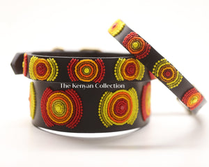 "Morocco" Beaded Dog Lead - Exceptional Equestrian 