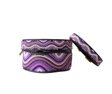 Load image into Gallery viewer, TKC The Purple Wave Beaded Dog Collar